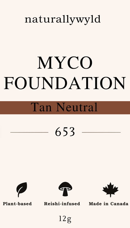 MYCO Foundation 653 Tan Neutral — label
