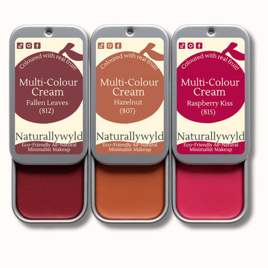Best Seller Multi Colour Cream Tester pack - Natural Fruit Pigmented Makeup Full-Size (7g)x3