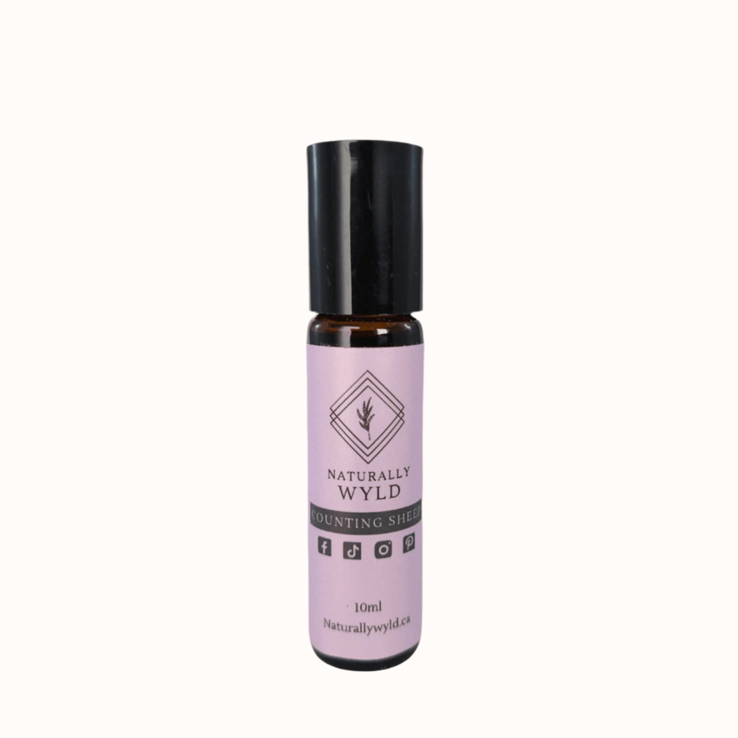 Naturally Wylds Counting Sheep Essential Oil Roll-on Blend. Essential Oil Blend for bedtime. 100% essential oils, pure essential oils, Canadian made, Kelowna BC.