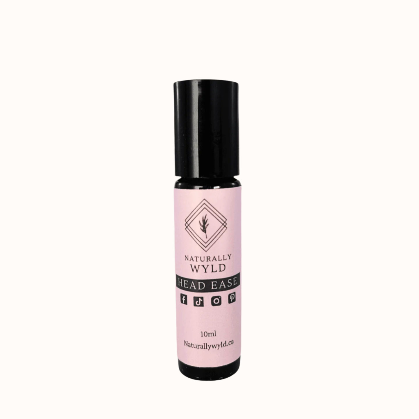 Naturally Wylds Head Ease Essential Oil Roll-on Blend. Essential Oil Blend for soothing. 100% essential oils, pure essential oils, Canadian made, Kelowna BC.