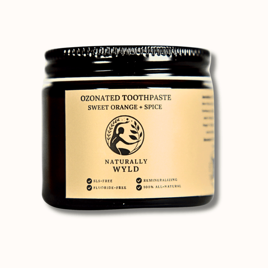 Sweet Orange Ozonated Toothpaste Remineralizing All Natural Ozonated_Olive_Oil_Products_Shopify_Product