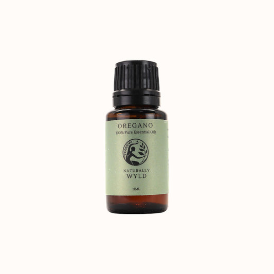 Pure Oregano Essential Oil 18ml – Strong herbal scent in amber glass bottle