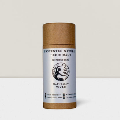 Unscented All-Natural Sensitive Skin Deodorant (75g)