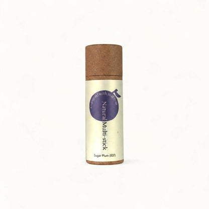 Sugar Plum fruit pigmented multi-stick – natural vegan cream stick for lips, cheeks, and eyes